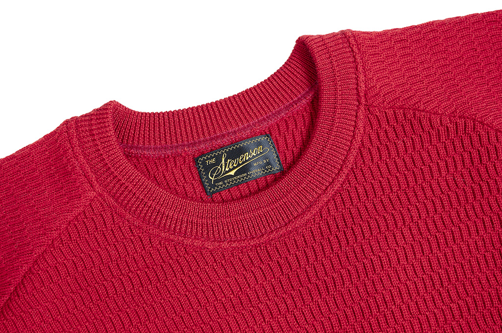 Stevenson Absolutely Amazing Merino Wool Thermal Shirt - Red - Image 5